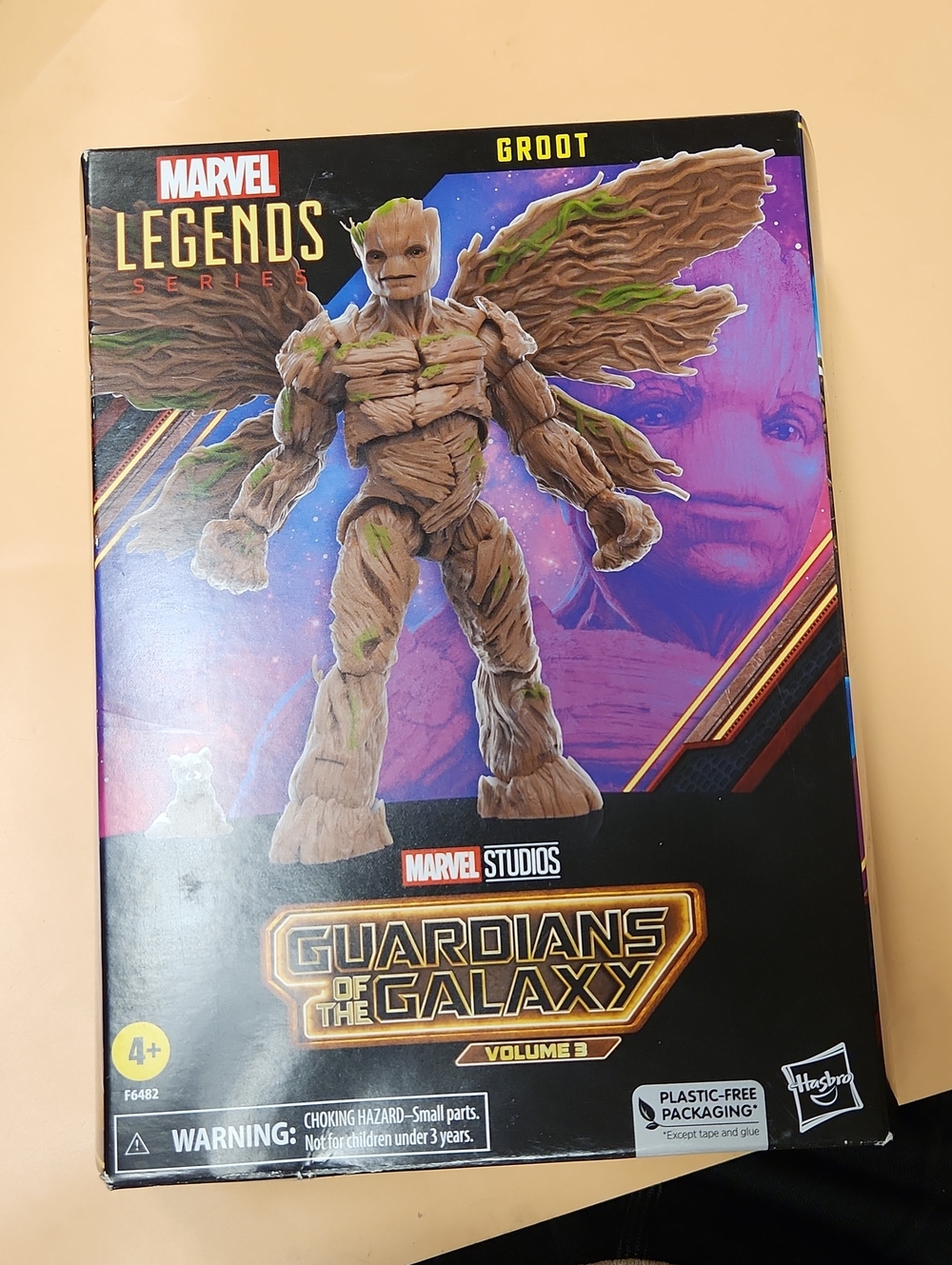 Marvel Groot Action Figure with Brown and Green Detailing